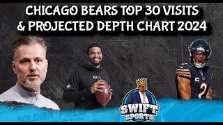 Chicago Bears Top 30 Visits For NFL Draft And Projected Depth Chart