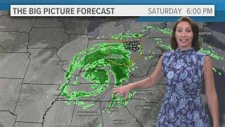 Cleveland area weather forecast: More remnants from Hurricane Helene this weekend