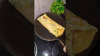 Egg paratha roll #asmr #food #foodvlog #vlog #village #desi #villagelife #egg #rolls #shorts #easy