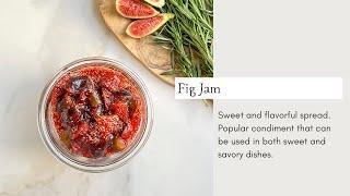 Home Made Fig Jam | Cooking with Zahra