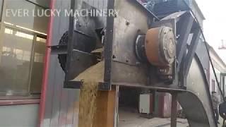 Inclined scraper chain conveyor test--Ever Lucky Machinery