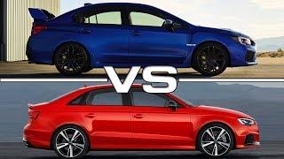 2018 Subaru WRX STI vs 2017 Audi RS3 Sedan