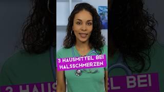 3 Hausmittel bei Halsschmerzen | DR. FLOJO #shorts #gesundheit #erkältung