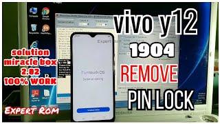 Vivo Y12 Hard Reset | Vivo Y12 (1904) Unlock Password/Pettern/Pin Via Miracle Box 2.82