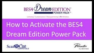 BES4 Power Pack Add-on Feature: Activation