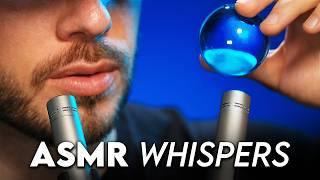 ASMR UP-CLOSE WHISPERS - Quietly Talking You to Sleep  Plus Soothing Triggers from Ear to Ear