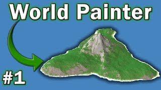 ️ World Painter Tutorial - #1 -  How to Make Custom Maps in Minecraft