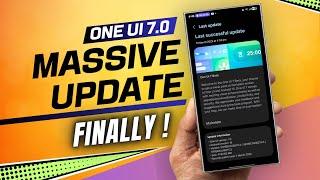 Finally Huge One UI 7 Update Arrives on More Galaxy Phones  (One UI 7 Beta)