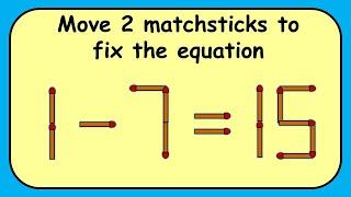 Matchstick Puzzles to Challenge Your Brain! | Feed brain with Prema | Challenge yourself