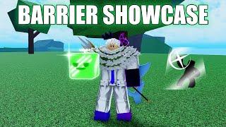 Barrier Fruit Showcase In Blox Fruits