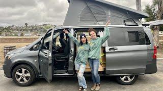Professionally Converted  Metris Camper Van With Pop Top Tour!