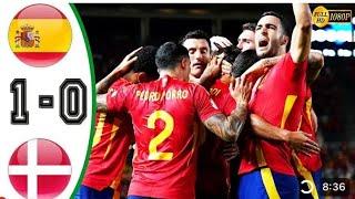 Spain vs Denmark 1-0 Highlights and All Goals 2024 HD