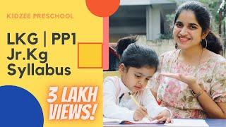 LKG | JrKg | PP2 Full Latest Syllabus | Age group - 3.5 yr to 4.5 yr old | Kidzee Preschool