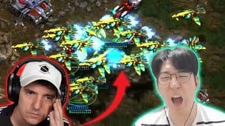 Snow With 200/200 Scouts Vs. Artosis [TRANSLATED]