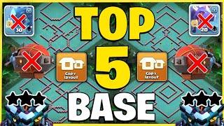 TOP 5 TH13 WAR BASE 2024 + LINK || TH13 ANTI 2 STAR BASE LINK || TH13 LEGEND LEAGUE BASE 2024