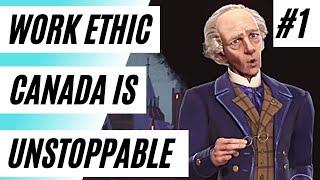 Work Ethic On Canada Is UNASSAILABLE! - Civ 6 Canada Culture Victory