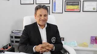 Dr  Sanjay Parashar owner of Cocoona Center برنامج رواد الأعمال مع