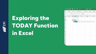 How to use the TODAY Date Function in Excel