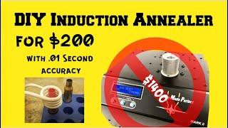 DIY Induction Annealing Brass with .01 second accuracy for $200