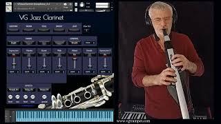 Jazz Clarinet sound library and Aerophone Pro wind controller. Brass and woodwind vst plugin.