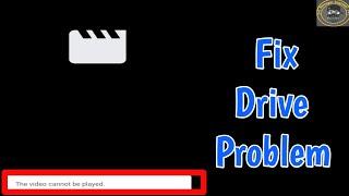 How to Fix The video cannot be played google drive | google drive video not playing problem