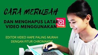 CARA MENGHAPUS DAN MENGGANTI LATAR VIDEO GREEN SCREEN MENGGUNAKAN INSHOT