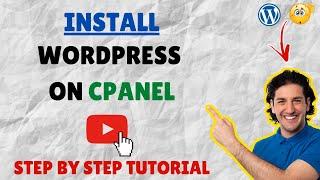 How To Install Wordpress in Cpanel For Beginners - Install Wordpress Cpanel In 2021 Tutorial Video