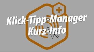 Klick-Tipp Manager - Kurz Info