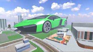 Franklin Found Giant Lamborghini Car in Indian Bike Driving 3D