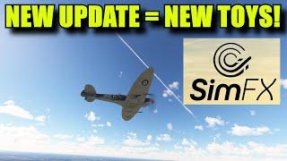 FS2020: SimFX Update | New Weather Settings & Contrails! | Few Weeks Later Review