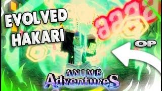 [SHOWCASE] Divine Max Level Evolved HAKARI Is A META Crit Monster* Anime Adventures Update 20