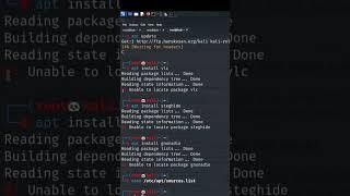 How to fix E Unable to locate package error in Kali Linux #shorts #kalilinux