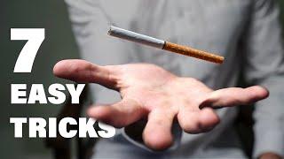 7 VISUAL Cigarette Magic Tricks | Revealed