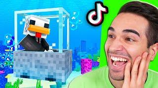 PROVO I NUOVI TIKTOK IMPOSSIBILI DI MINECRAFT