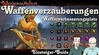 NEVERWINTER: Waffenverzauberungen -Waffenverbesserungsplatz- Einsteiger-Guide Tutorial PS4 deutsch