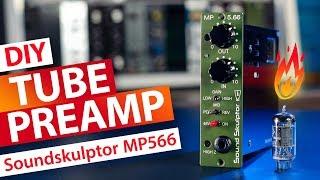 DIY Tube Mic Preamp API 500 Format  - Soundskulptor MP566