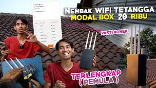 NEMBAK WIFI TETANGGA DENGAN MODIF TENDA F3 JADI OUTDOOR , MURAH MERIAHH !!! [ Dijamin Bisa ]