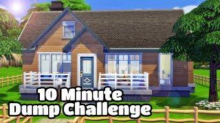 10 Minute Dump Challenge - The Sims 4 - Twitch Stream Highlights