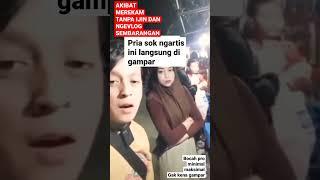 Cungkring Vlog Kena KAPLOK karena ganggu privacy dan merekam tanpa ijin. BOCAH PRO Minimal di GAMPAR