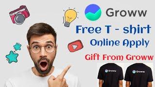 Groww send me free Goodies !! | How to get Free T-shirt from Groww App | Groww Free T-shirt