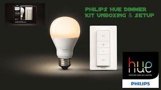 Philips Hue Dimmer Kit Unboxing and setup