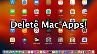 How to FULLY Delete / Uninstall Apps on MacBook!