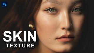 Create SKIN TEXTURE in Photoshop!