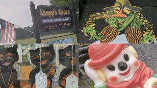 DAY 2 Adamstown, Pennsylvania Vintage Christmas & Halloween Sale Shopping Haul SHUPP'S GROVE FLEA