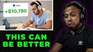 Video Editor reacts to Ali Abdaal - If I Wanted to Make $10,000 as a Student, I'd Do This