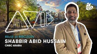 Avid at IBC 2024 — Shabbir Abid Hussain (CNBC Arabia)