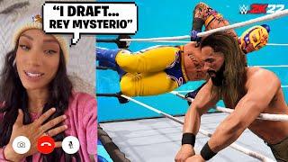 I Asked Wrestlers To Draft A WWE 2K22 Match!