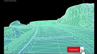 Road Drive in Civil 3D | #civil3d #learn #viral #fypシ #travel #engrrajasherazahmed #ersa