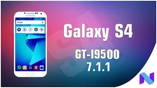 Install Nougat 7.1.1 on galaxy S4 i9500 (LineageOS 14.1)