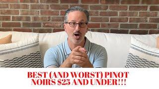 Best Pinot Noir Wines Under $25 | Value Wines